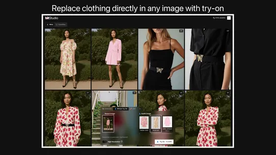bitStudio | AI Fashion Studio screenshot