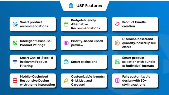 Webrex: Upsell &amp; Cross Sell screenshot