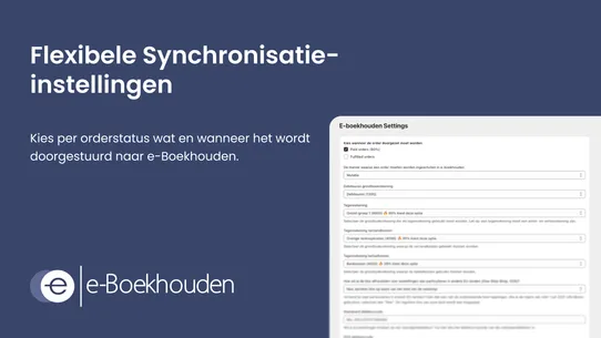 e‑Boekhouden Koppeling screenshot