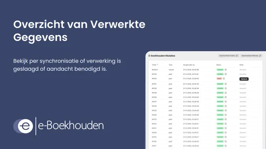 e‑Boekhouden Koppeling screenshot