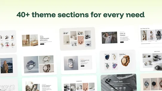 Theme Sections &amp; Page Builder screenshot