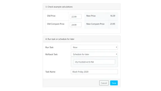 Bulk Price Editor Pro screenshot