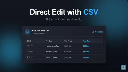 Bulk Price Editor Pro screenshot
