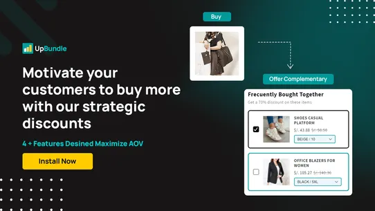 BOGOX Upsell BOGO &amp; Free Gift screenshot