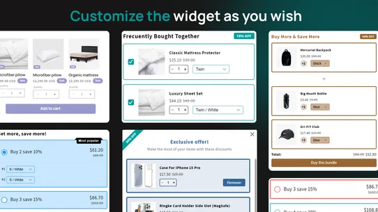 BOGOX Upsell BOGO &amp; Free Gift screenshot