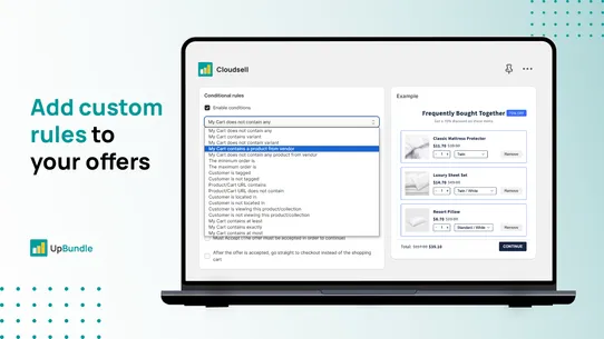 BOGOX Upsell BOGO &amp; Free Gift screenshot