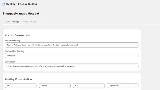 Blocksy ‑ Section Builder screenshot