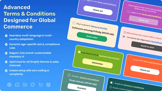 TC Term and Condition Checkbox screenshot