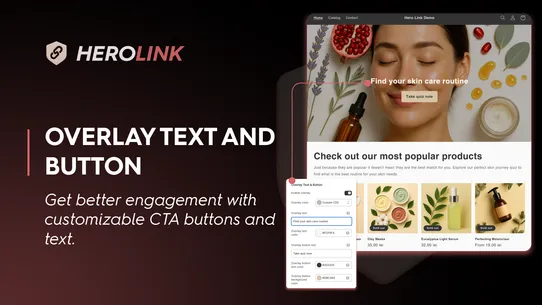 Hero Link ‑ Click Image Banner screenshot