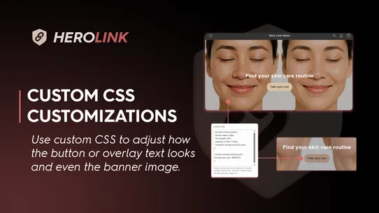 Hero Link ‑ Click Image Banner screenshot