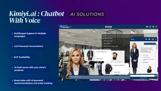 Kimiyi: AI Chatbot With Voice screenshot