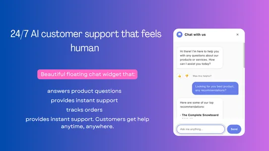 Youvfy: Simple AI Chat bot screenshot
