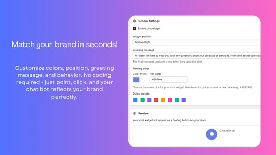 Youvfy: Simple AI Chat bot screenshot