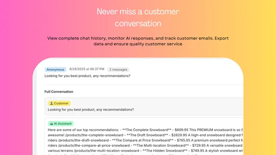 Youvfy: Simple AI Chat bot screenshot