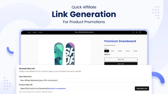 Bevy Affiliate Marketing screenshot
