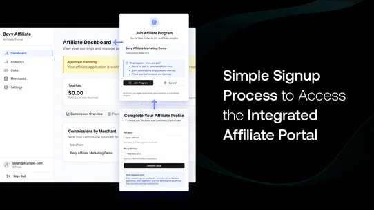 Bevy Affiliate Marketing screenshot