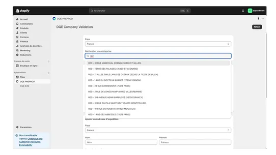 DQE One Plateforme de DQM screenshot