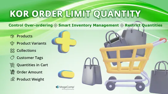 KOR Order Limit Quantity screenshot