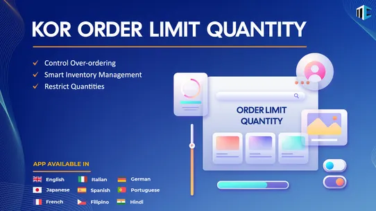 KOR Order Limit Quantity screenshot