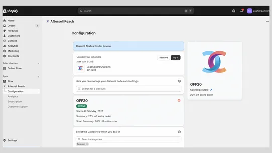 AfterSell Reach by Cashdrip AI screenshot