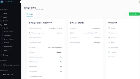 Sellengine screenshot