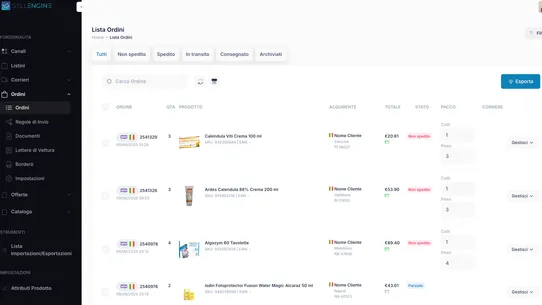 Sellengine screenshot