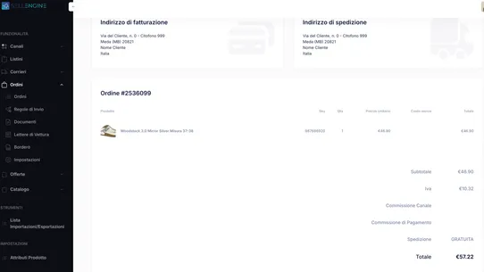Sellengine screenshot