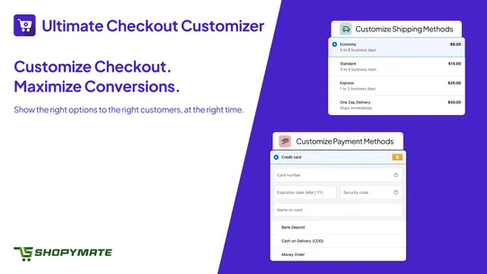 Ultimate Checkout Customizer screenshot