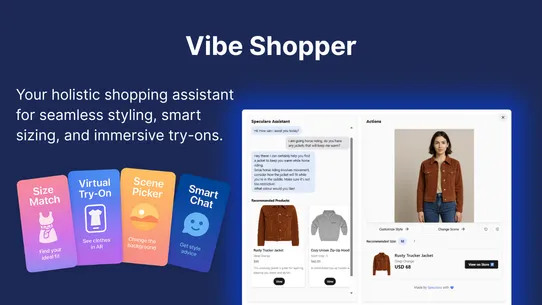 Vibe Shopper screenshot