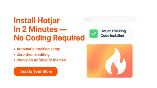 Hotjar Install by Ecom Weave screenshot