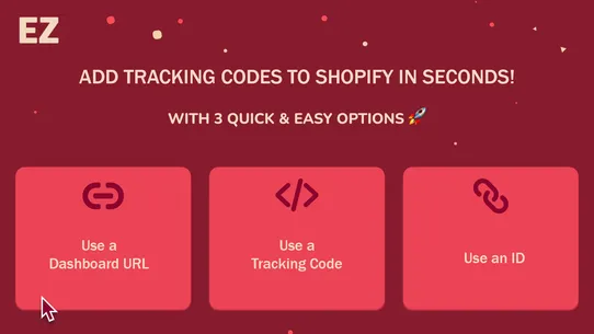 Easy Tracking Code Install screenshot