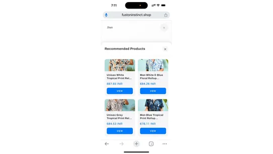 Zenor AI Multimodal Chatbot screenshot