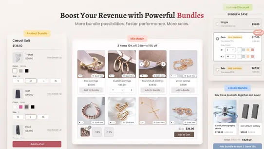 uShopAid‑ Easy Bundle Builder screenshot