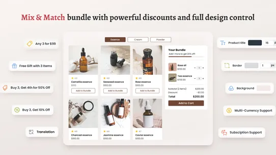 uShopAid‑ Easy Bundle Builder screenshot
