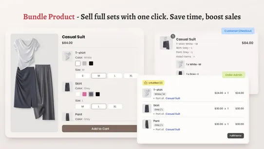 uShopAid‑ Easy Bundle Builder screenshot