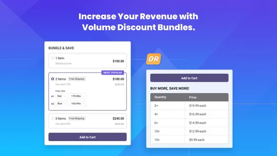 uShopAid ‑ Bundles &amp; Pop Ups screenshot