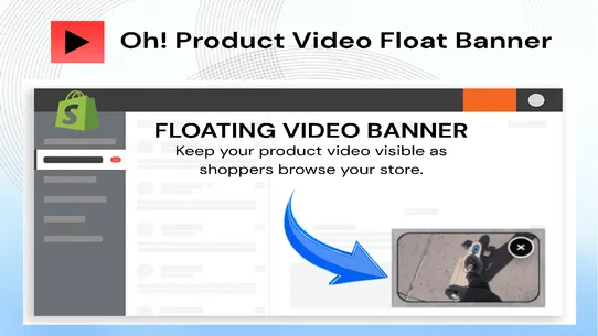 Oh! Product Video Float Banner screenshot