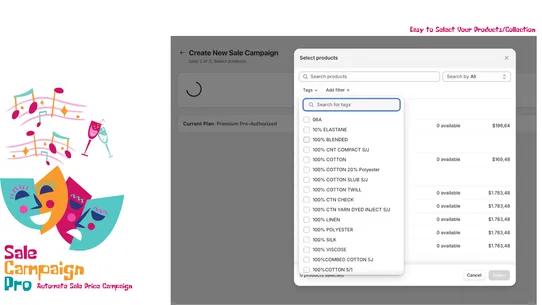 Sale Campaign Pro screenshot
