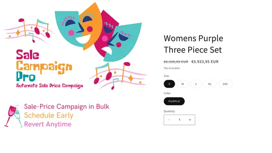 Sale Campaign Pro screenshot