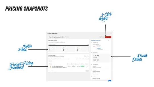 Revnous Bulk Pricing Editor screenshot