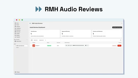 RMH Audio Reviews screenshot