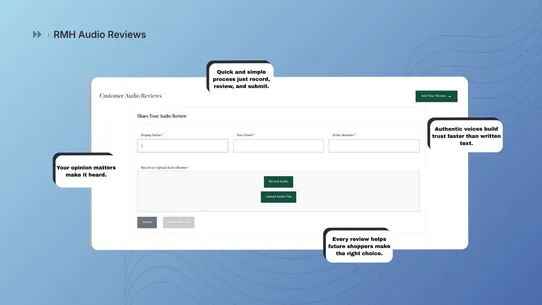 RMH Audio Reviews screenshot