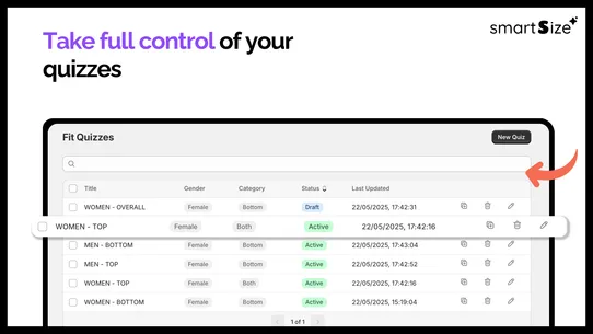Smart Size AI Fit Recommender screenshot