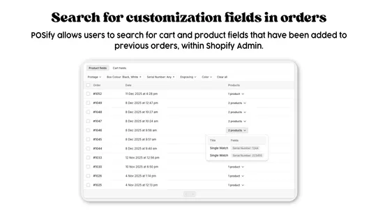 POSify: POS Customizations screenshot
