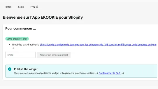 Ekookie ‑ Consent V2 ready screenshot