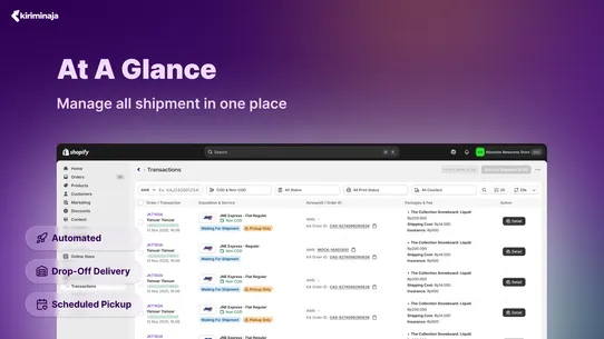 KiriminAja Multi Courier &amp; COD screenshot