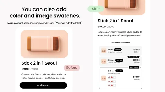Amose Bundles — Quantity Break screenshot