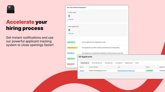 Hire Easy ‑ Careers Page screenshot