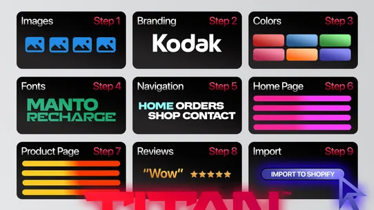 Titan | Ai Store Builder screenshot