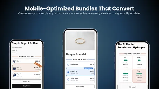 Buno Product Discount Bundles screenshot
